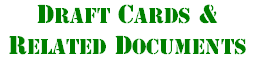 Draft Cards & Related