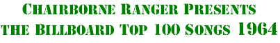Billboard Top 100 for 1964