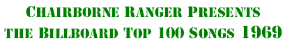 Billboard Top 100 for 1969