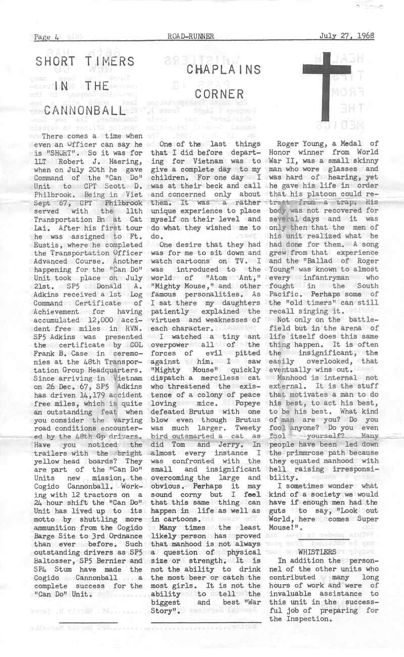Roadrunner Vol 1 Issue 9 Page 4