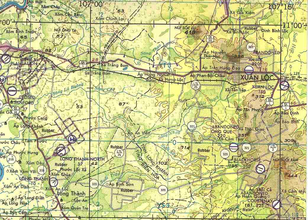 Saigon Area Map NE